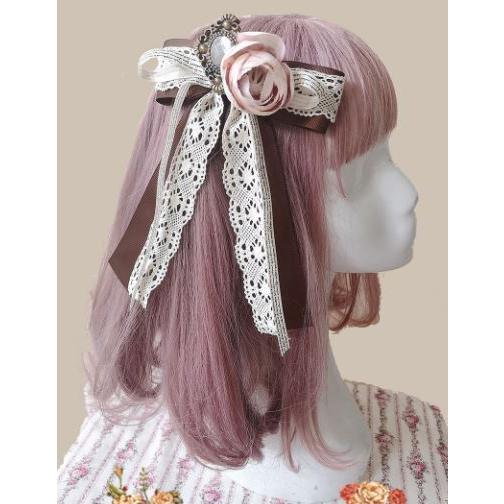 リボンクリップ ブローチ 通年 レトロ クラシカル クラロリ フラワー モチーフ お花 ローズ 薔薇 おしゃれ 人気 ヘッドドレス 雑貨 小物 ゴスロリ ロリータファ Loli3949 Luxury ラグジュアリ 通販 Yahoo ショッピング