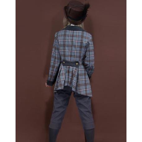ロリータ服 ロリータファッション チェック柄ジャケット スチーム