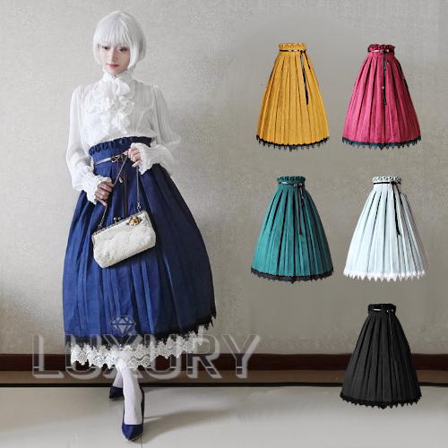 2か月後入荷】予定ロリータ服 ロリータファッション ハイウエスト
