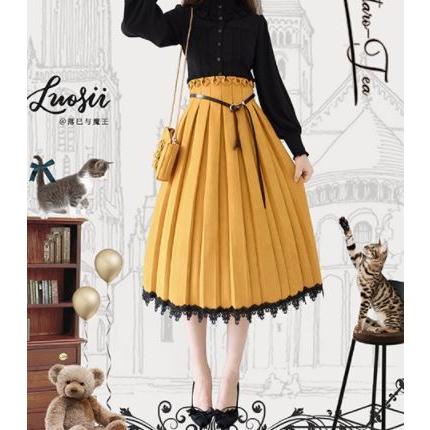 2か月後入荷】予定ロリータ服 ロリータファッション ハイウエスト
