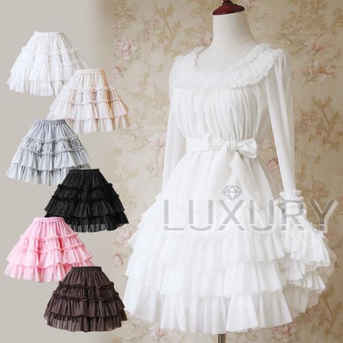 ワンダフルワールド♡ピコ加工　ミニ丈フレアスカート　フリル　リボン　ロリィタ ワンダフルワールド♡ピコ加工 ミニ丈フレアスカート フリル リボン