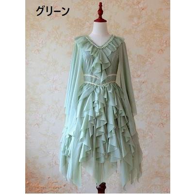 ロリータ服 ロリータファッション 2way ジャンスカ 9色 JSK クラシカル