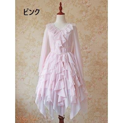 ロリータ服 ロリータファッション 2way ジャンスカ 9色 JSK クラシカル