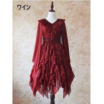 ロリータ服 ロリータファッション 2way ジャンスカ 9色 JSK