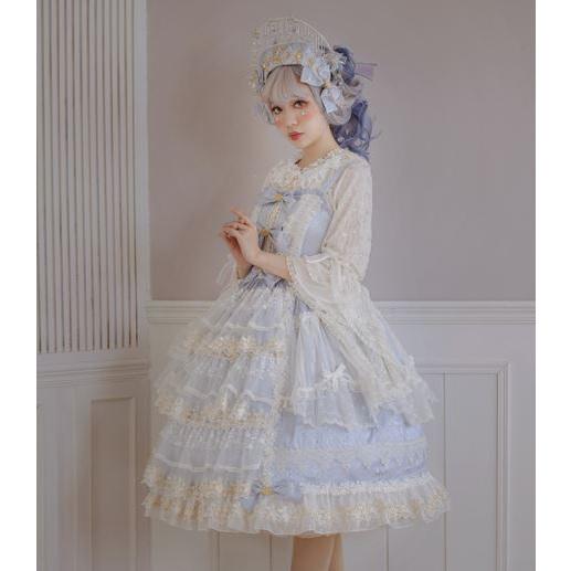 安い レース ジャンパースカート 3色 ドレス 春夏 通年 春秋 甘ロリ 姫ロリ クラシカル レース クラロリ フリル パステルカラー フレア ミディアム ひざ丈 ふんわり Loli4194 Luxury ラグジュアリ 通販 Yahoo ショッピング 新しいコレクション Southpointbd Com