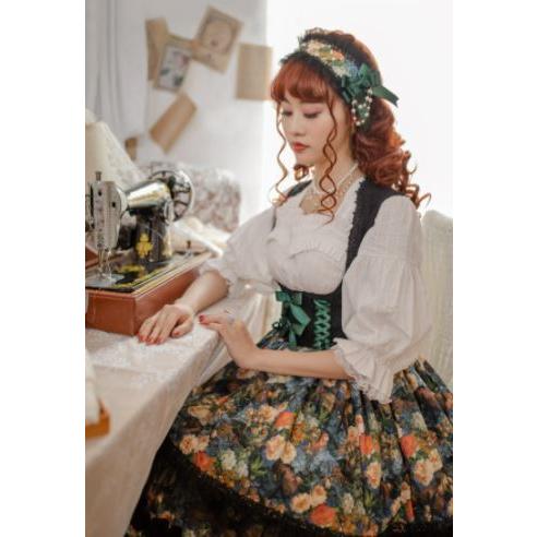 ロリータ服 ロリータファッション ジャンパースカート 春秋 秋冬