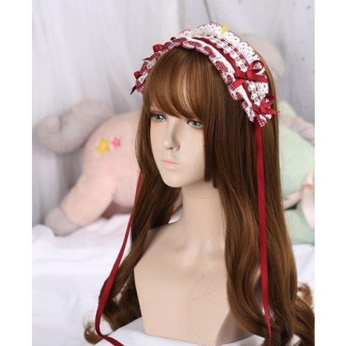 一部即納】ロリータ服 ロリータファッションヘッドドレス 8色 通年
