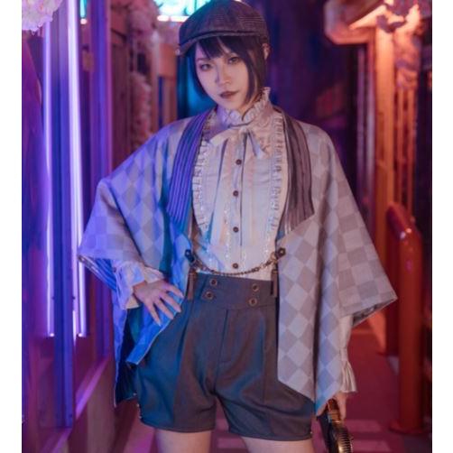 羽織り カーディガン 春秋 トップス スチームパンク Steampunk 和ロリ 和風 着物風 ゆったり おしゃれ レイヤード レトロ オリエンタル 菱模様 グレー 重ね着 ラ Loli4304 Luxury ラグジュアリ 通販 Yahoo ショッピング