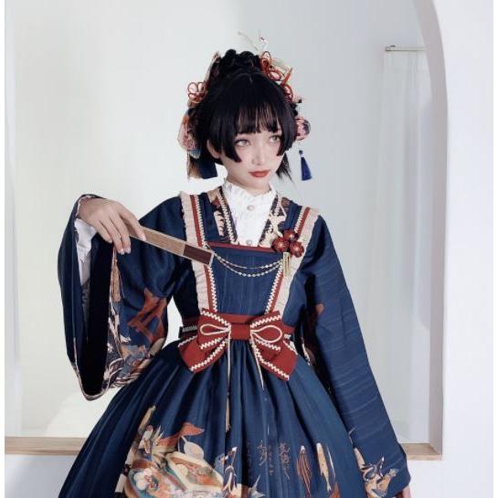 ロリータ服 ロリータファッション 羽織り 5色 ジャケット 通年 和ロリ