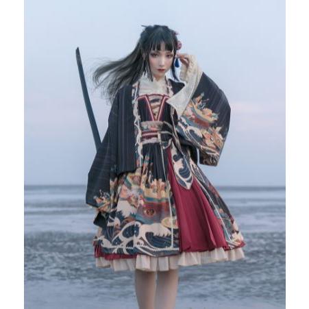 ロリータ服 ロリータファッション ジャンスカ 5色 JSK 和ロリ 通年