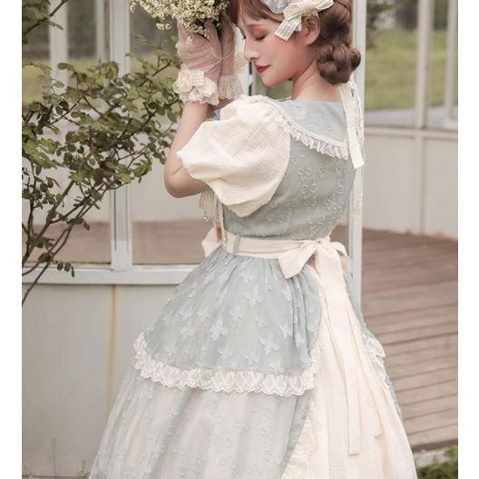 大流行中 ドレスワンピース 2色 Nyanya 春夏 半袖 ワンピースのみ ワンピ ひざ丈 ミディアム おしゃれ 結婚式 パーティ かわいい クラシカル クラロリ お姫様 姫ロリ フレ 代引不可 Www Aqtsolutions Com