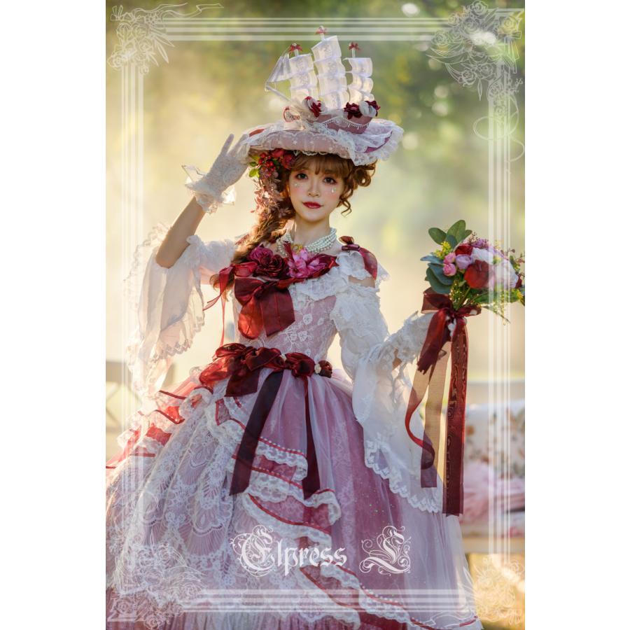 ロリータ服 ロリータファッション シフォンブラウス 2色