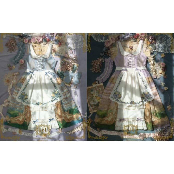 ロリータ服 ロリータファッション ジャンパースカート 2色 クラシカル