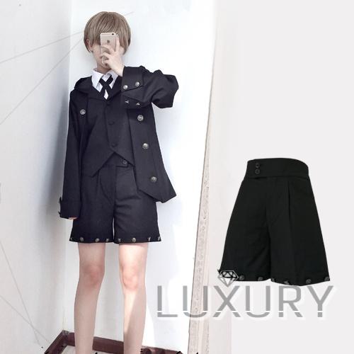 ロリータ服 ロリータファッション ショートパンツ Princess Chronicles ボタン パンツ ボトムス カジュアル 男装 ボーイッシュ 美 Loli4741 Luxury ラグジュアリ 通販 Yahoo ショッピング
