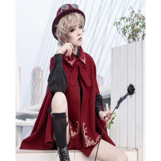 ロリータ服 ロリータファッション マントコート3色 ミディアム ゆったり princess Chronicles クラシカル クラロリ 男装 プリンスの画像