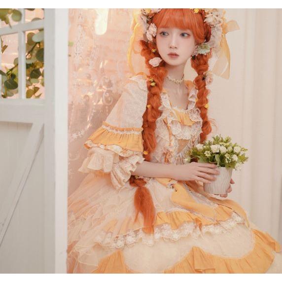 ロリータ服 ロリータファッション ドレスワンピース 春夏 ワンピース