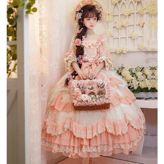 M即納あり】ロリータ服 ロリータファッション ドレスワンピース 春夏