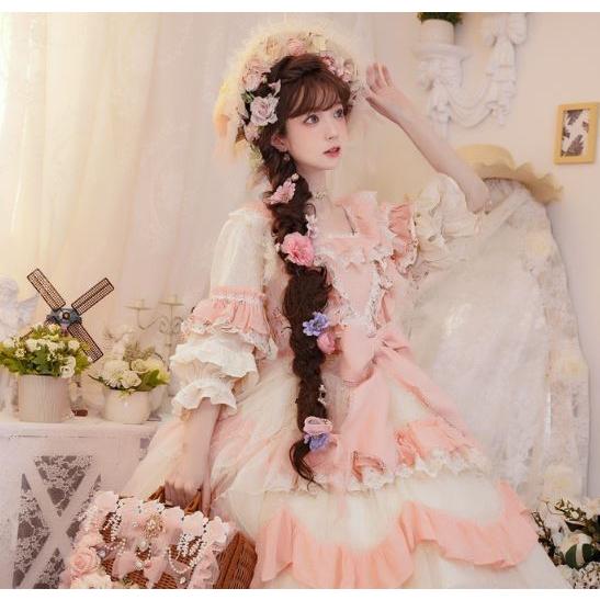 M即納あり】ロリータ服 ロリータファッション ドレスワンピース 春夏