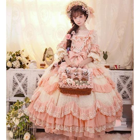 M即納あり】ロリータ服 ロリータファッション ドレスワンピース 春夏 