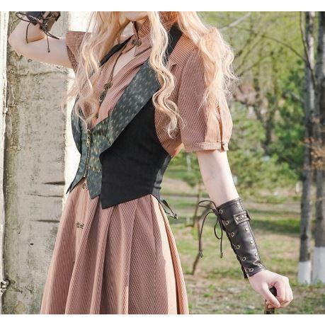 ロリータ服 ロリータファッション ベスト 春夏 トップス ベストのみ steampunk スチームパンク 雑貨 小物 レイヤード 重ね着 エレガント_7