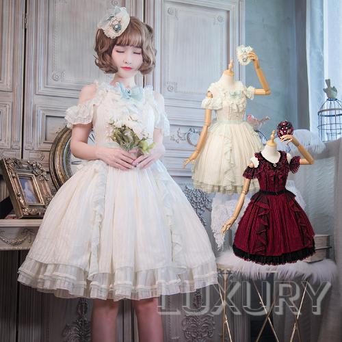 ラボ服⭐︎らぼ服 小さな椿柄コーラルピンク色ワンピース &パンダ柄の白いワンピース 楽天市場】2022夏/新発/数量限定/Lolita系 向日葵物語