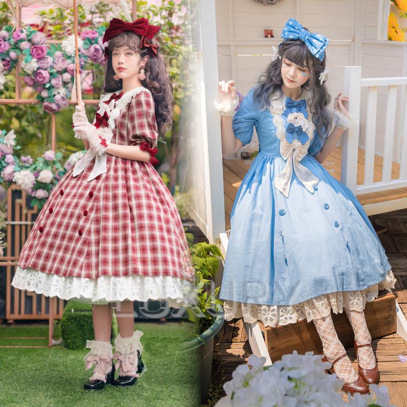 ロリータ服 ロリータファッション ドレスワンピース Elpress 春夏 通年