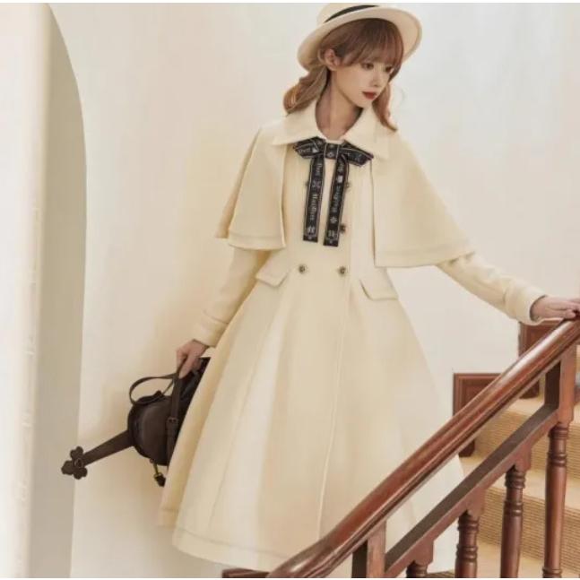 ロングコート 3way unideer アウター 秋冬 無地 可愛い クラシカル