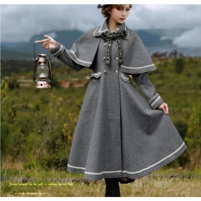 ロングコート 3way unideer アウター 秋冬 無地 可愛い クラシカル