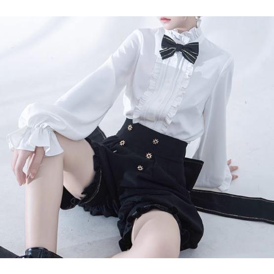 かぼちゃパンツ princess Chronicles 秋冬 ショートパンツ フリル 男装