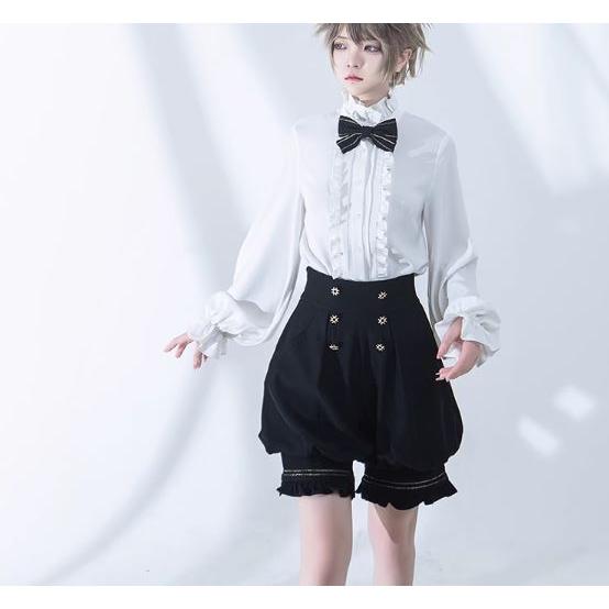 かぼちゃパンツ princess Chronicles 秋冬 ショートパンツ フリル 男装
