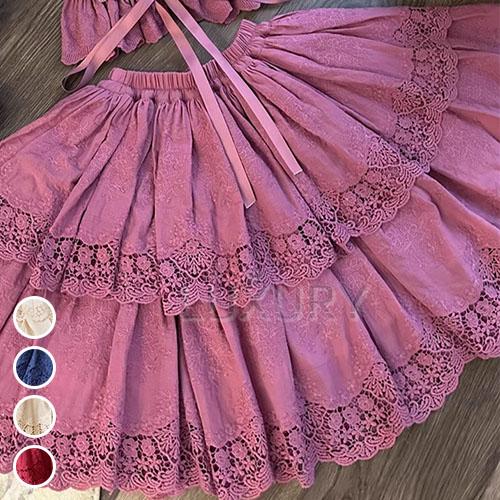 甘ロリ クラロリ 森のワルツ ロリータ スカート アンダースカート