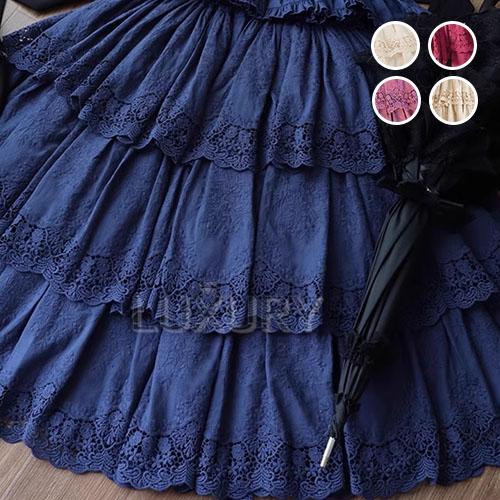 甘ロリ クラロリ 森のワルツ ロリータ スカート アンダースカート