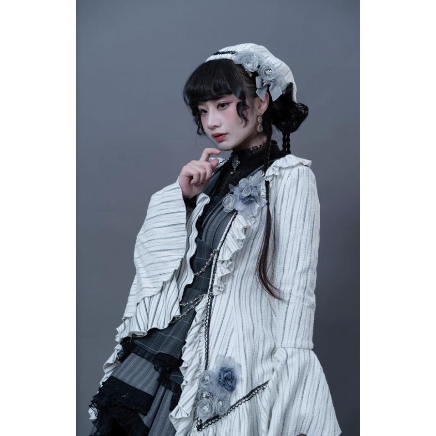 ゴスロリファッション ゴスロリ ジャケット アウターのみ ストライプ