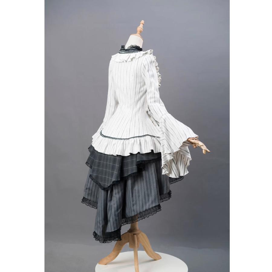 ゴスロリファッション ゴスロリ ジャケット アウターのみ ストライプ