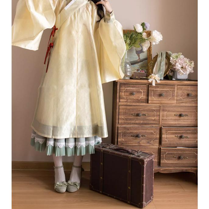 クラシカルロリータ クラロリ スカート のみ 5色 ロング丈 ハイウエスト 文学少女 レトロ 上品 優雅 ガーリー フェミニン 秋冬コーデ デイリー お茶会の画像