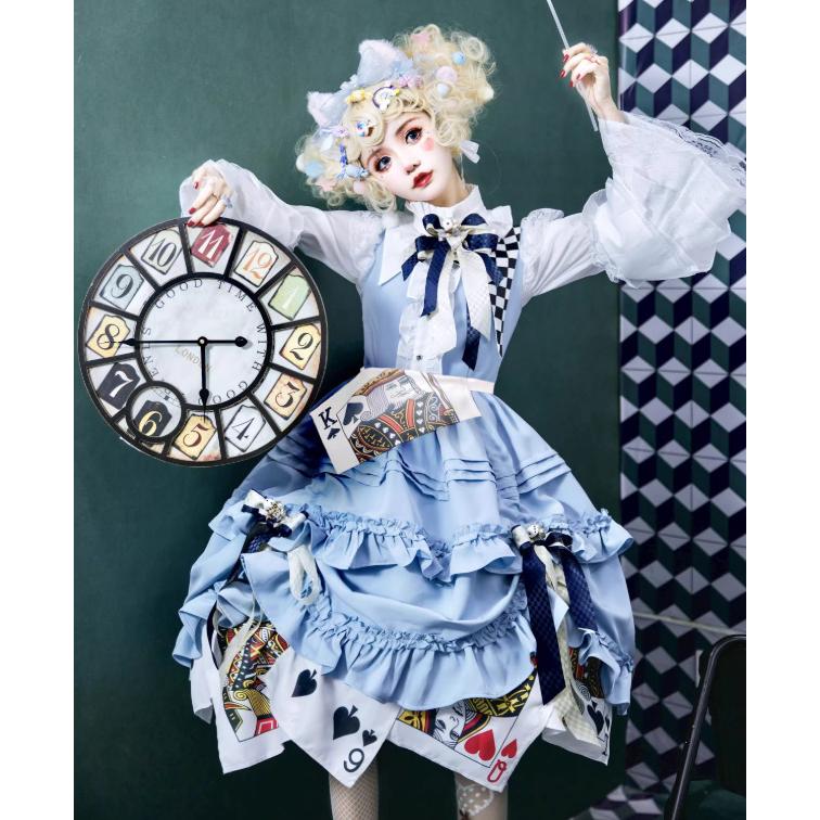 公*o様 BABY ハロウィンアリスボーン入りジャンパースカート　グレー Sweet DevilジャンパースカートII – BABY, THE STARS SHINE BRIGHT