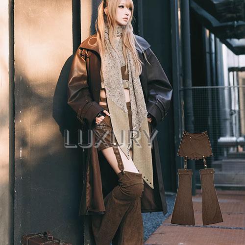 スチームパンク steampunk ショートパンツ のみ レッグカバー付き