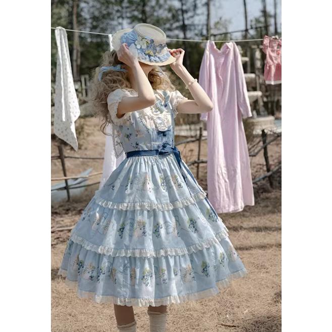 クラシカルロリータ クラロリ 半袖 ブラウス のみ ナチュラル 上品