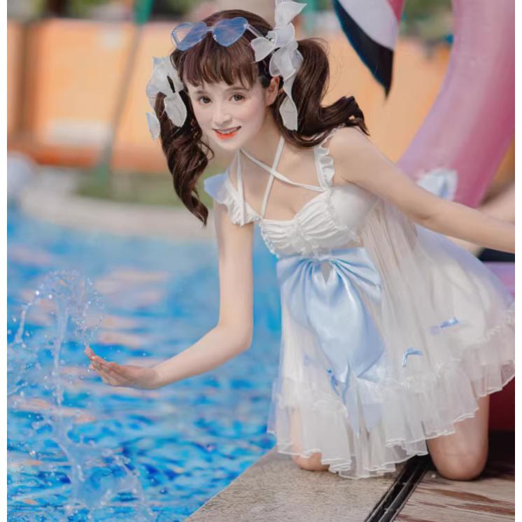 甘ロリ セパレート／ワンピース 水着 のみ 2タイプ マーメイド 童話風