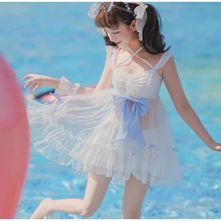 甘ロリ セパレート／ワンピース 水着 のみ 2タイプ マーメイド 童話風