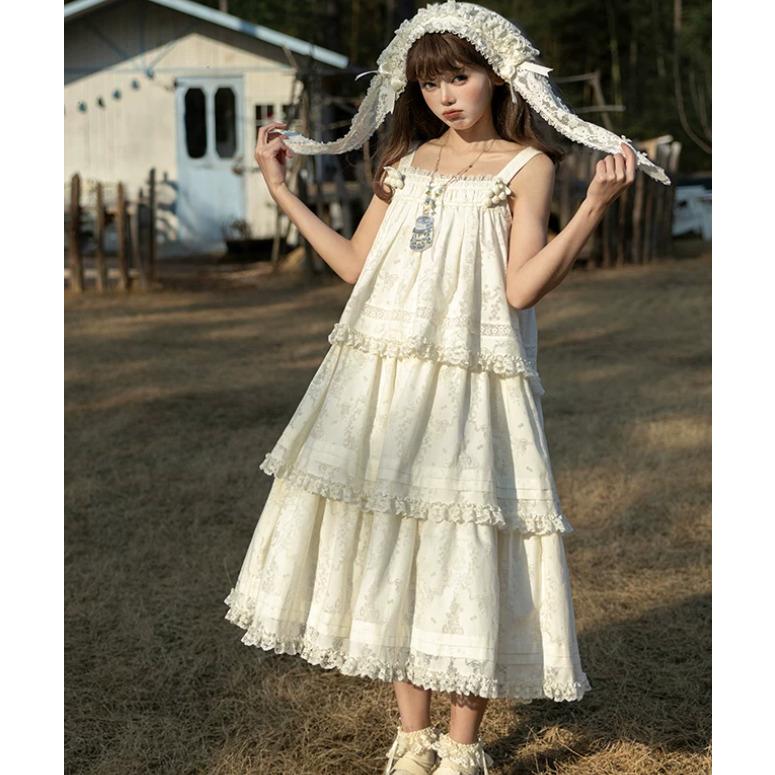 クラシカルロリータ クラロリ ジャンパースカート のみ ロング丈 上品