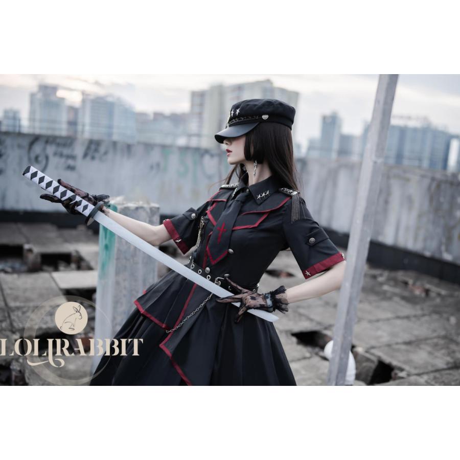 刻 刻 ミリタリーロリータ ドレスフルセット Militarylolita 日本正規販売店 Melonshow16 Lolirabbit 通販 Yahoo ショッピング