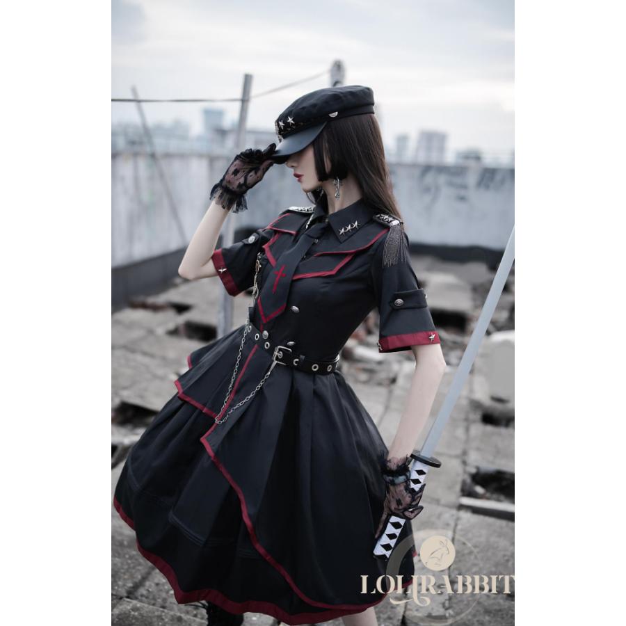 刻 刻 ミリタリーロリータ ドレスフルセット Militarylolita 日本正規販売店 Melonshow16 Lolirabbit 通販 Yahoo ショッピング