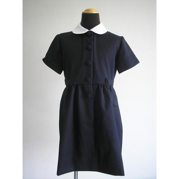 受験服 子供 半袖ワンピース 白襟 隠しファスナー 子供服 Bjw005 ロリポップ 通販 Yahoo ショッピング