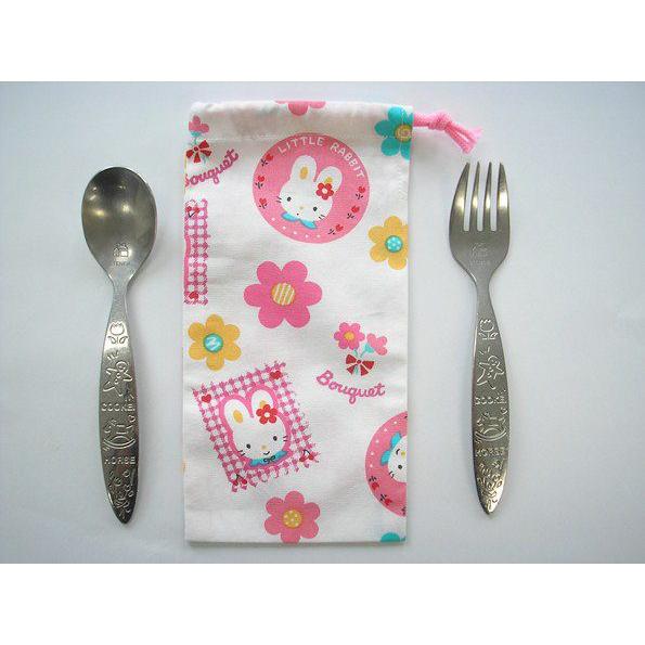 手作り カトラリー入れ ピンクうさぎ柄 カトラリーケース 幼稚園 小学校 遠足 給食 巾着 収納 通園 通学 入園 入学 Cutl007 ロリポップ 通販 Yahoo ショッピング