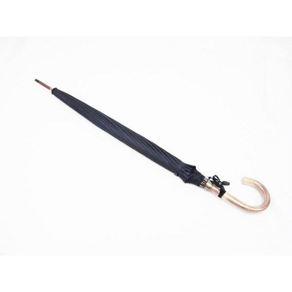 16本骨紳士傘 紺 （前原光榮商店の傘） 高級紳士傘 ☆御世話になった