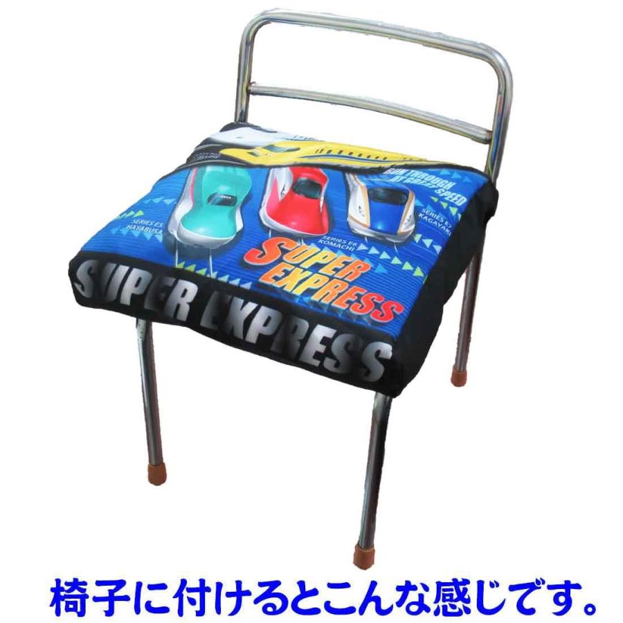 100 均 座布団 自転車