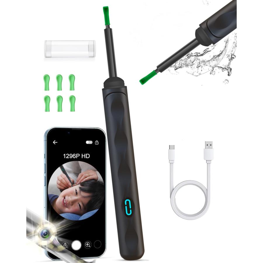 耳かきカメラ WIFI接続 スマホ連動 耳掃除ツール Android iOS対応