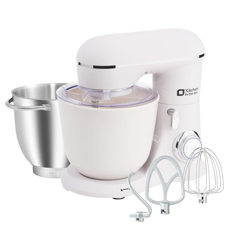Kitchen in the box スタンドミキサー 4.5L+5Lダブルボウル 大容量
