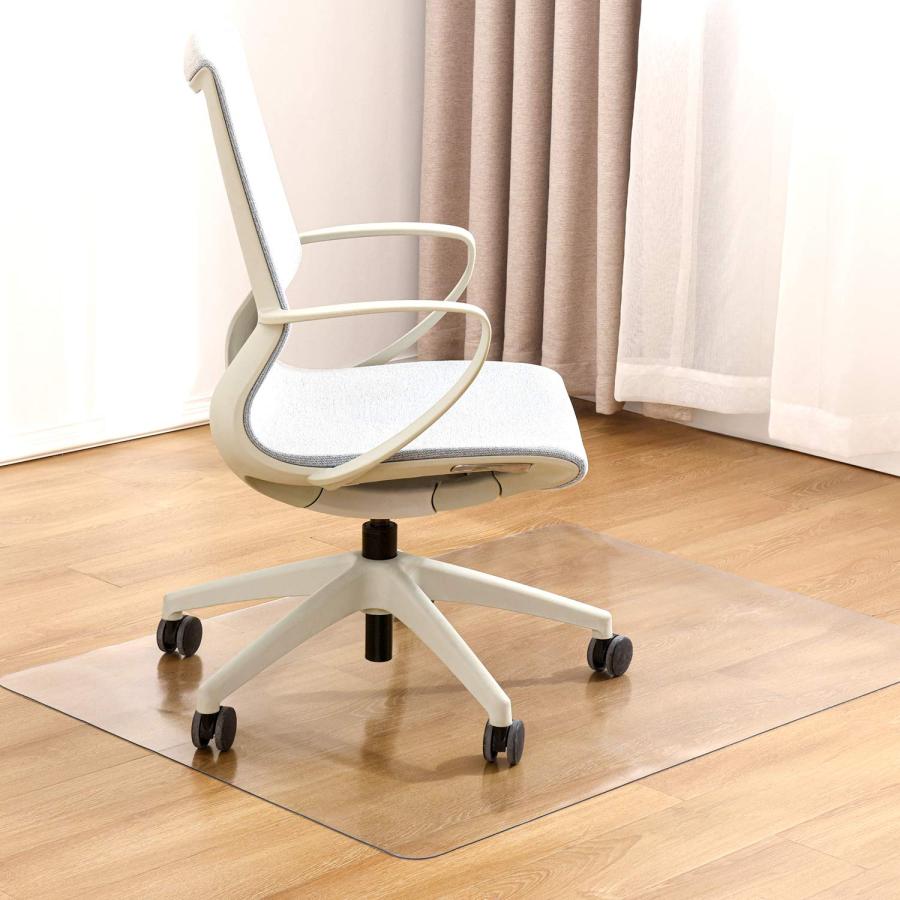 クモリ(Kumori) チェアマット クリア PVC 床保護マット 90X120cm 厚み